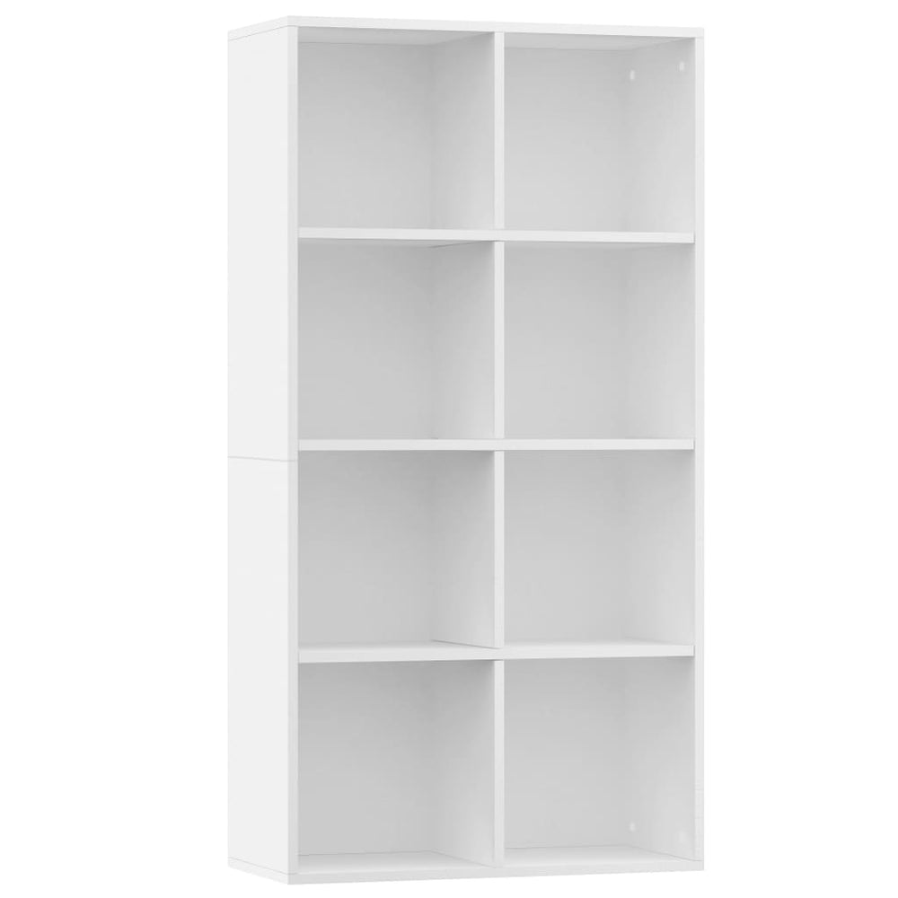 Weißes Bücherregal/Sideboard 66x30x130 cm