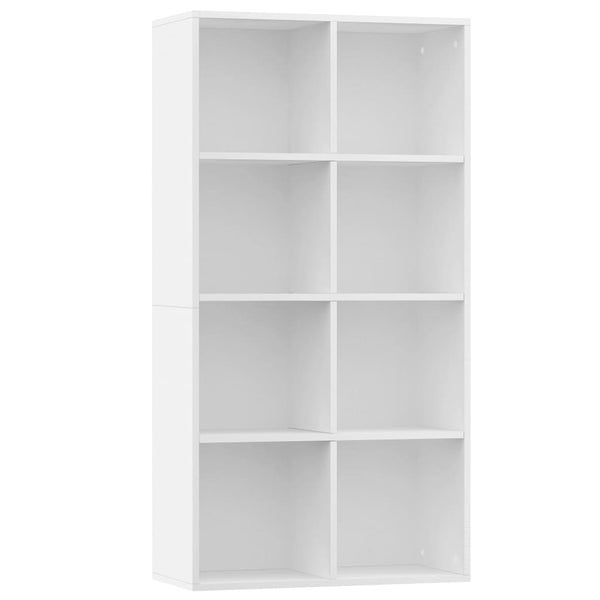 Weißes Bücherregal/Sideboard 66x30x130 cm