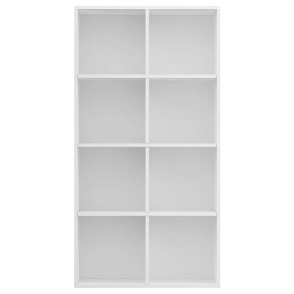 Weißes Bücherregal/Sideboard 66x30x130 cm