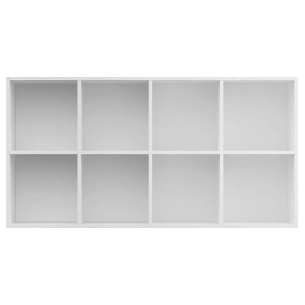 Weißes Bücherregal/Sideboard 66x30x130 cm