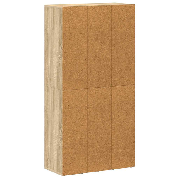 Bücherregal Sonoma Eiche 66x130 cm