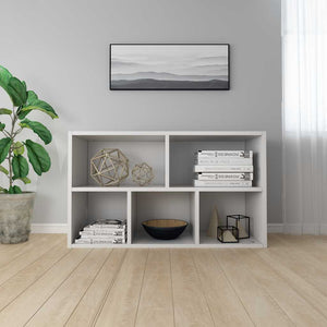 Weißes Bücherregal/Sideboard 50x25x80 cm