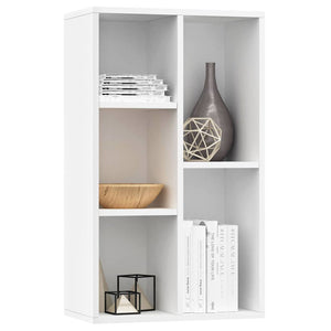 Weißes Bücherregal/Sideboard 50x25x80 cm