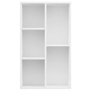 Weißes Bücherregal/Sideboard 50x25x80 cm