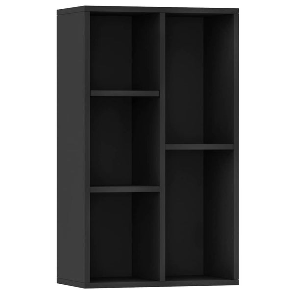 Schwarzes Bücherregal/Sideboard 50x80 cm