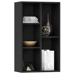 Schwarzes Bücherregal/Sideboard 50x80 cm