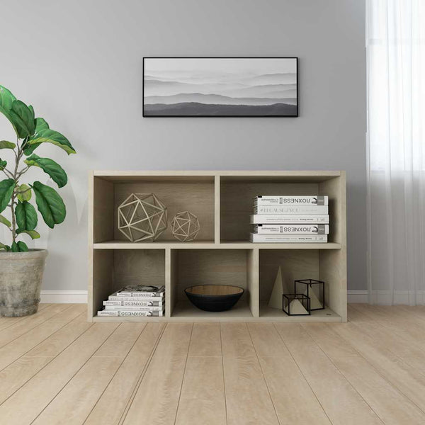 Sonoma Eiche Bücherregal/Sideboard 50x80 cm