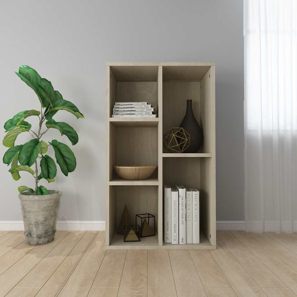 Sonoma Eiche Bücherregal/Sideboard 50x80 cm