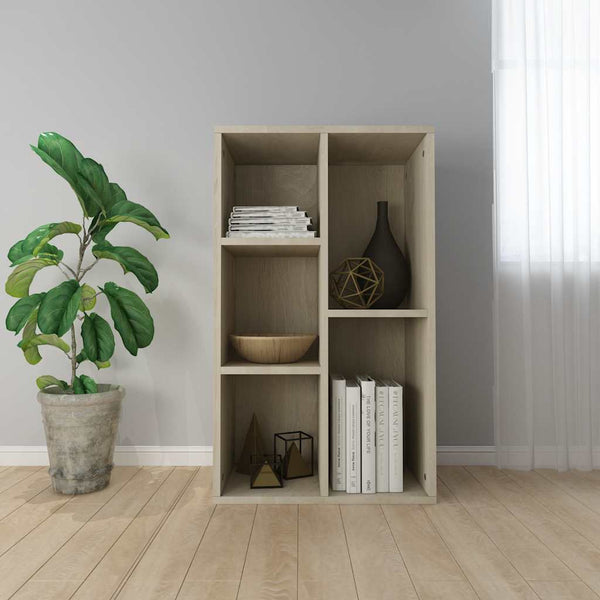 Sonoma Eiche Bücherregal/Sideboard 50x80 cm