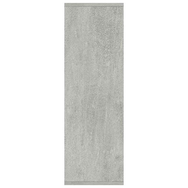 Betongraues Bücherregal/Sideboard 50x80 cm