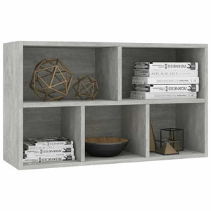 Betongraues Bücherregal/Sideboard 50x80 cm