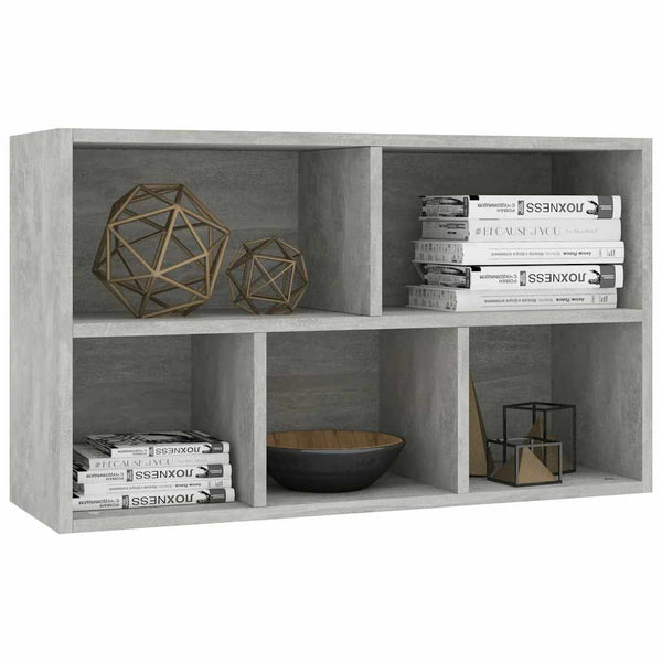 Betongraues Bücherregal/Sideboard 50x80 cm