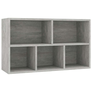 Betongraues Bücherregal/Sideboard 50x80 cm