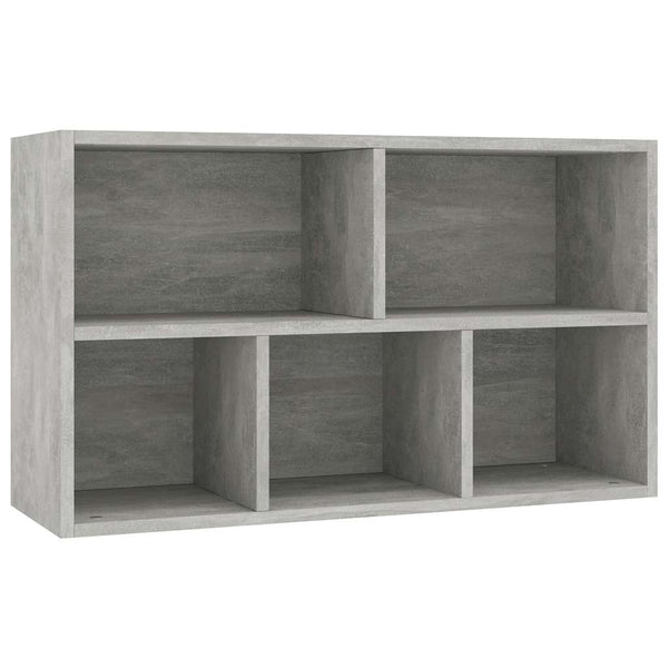 Betongraues Bücherregal/Sideboard 50x80 cm