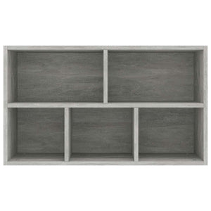 Betongraues Bücherregal/Sideboard 50x80 cm