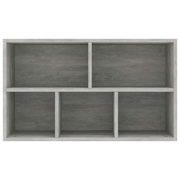 Betongraues Bücherregal/Sideboard 50x80 cm