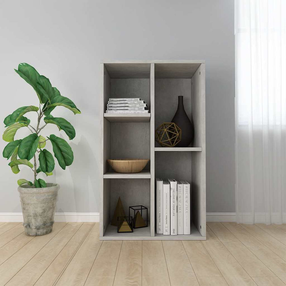 Betongraues Bücherregal/Sideboard 50x80 cm