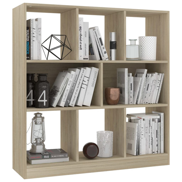 Sonoma Eiche Bücherregal, 97,5 cm