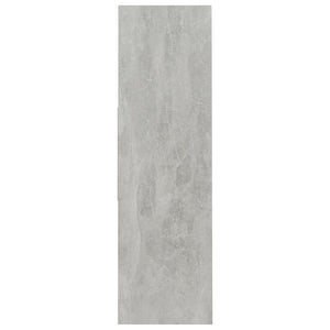Betongraues Bücherregal, 97,5 cm