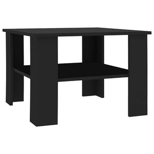 Schwarzer Couchtisch 60x60 cm