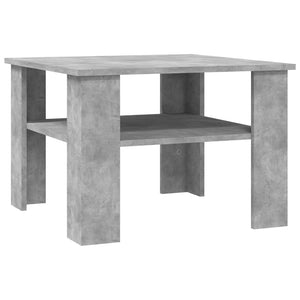 Betongrau Couchtisch 60x60 cm