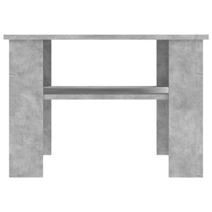 Betongrau Couchtisch 60x60 cm