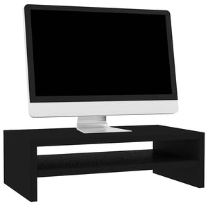 Monitorständer Schwarz 42x24x13 cm