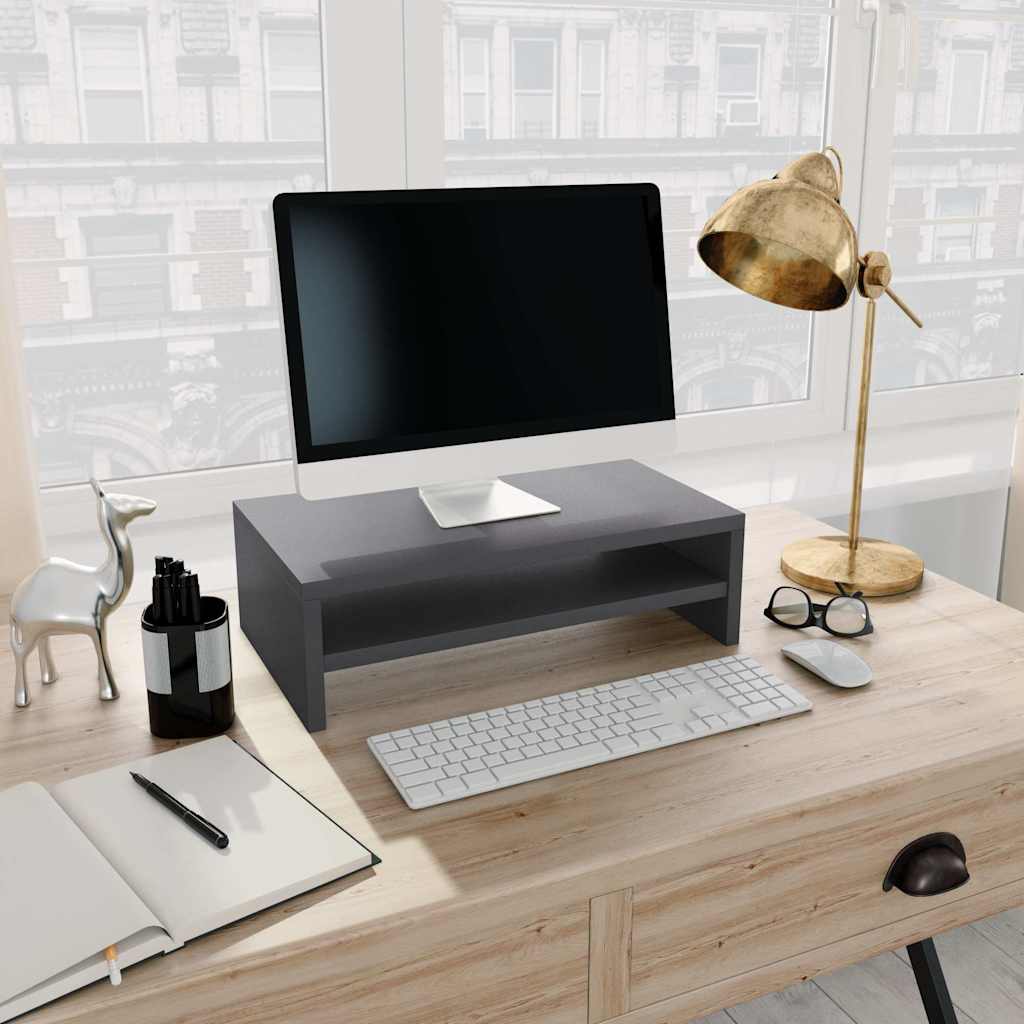 Monitorständer Grau 42 cm