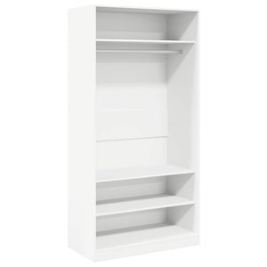 Weißer Kleiderschrank 100x50x200 cm