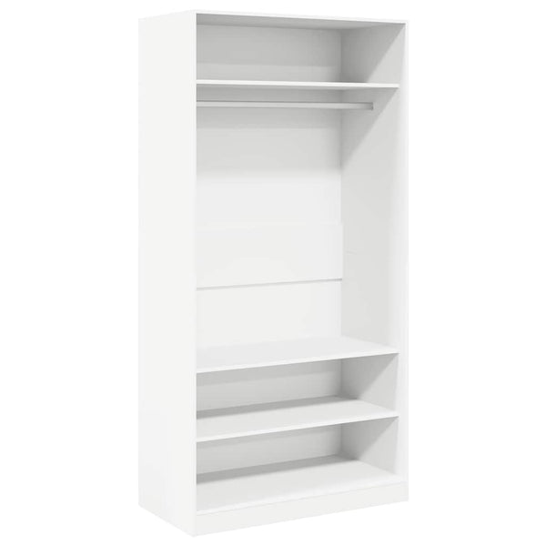 Weißer Kleiderschrank 100x50x200 cm