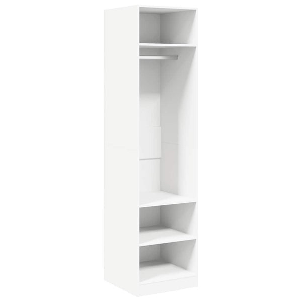 Weißer Kleiderschrank 50x50x200 cm