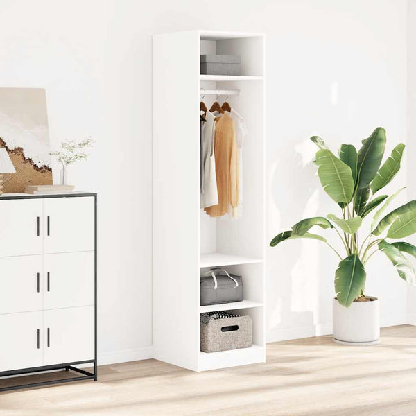 Weißer Kleiderschrank 50x50x200 cm