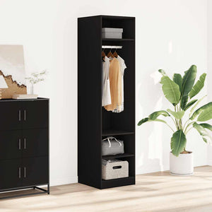 Schwarzer Kleiderschrank 50x50x200 cm