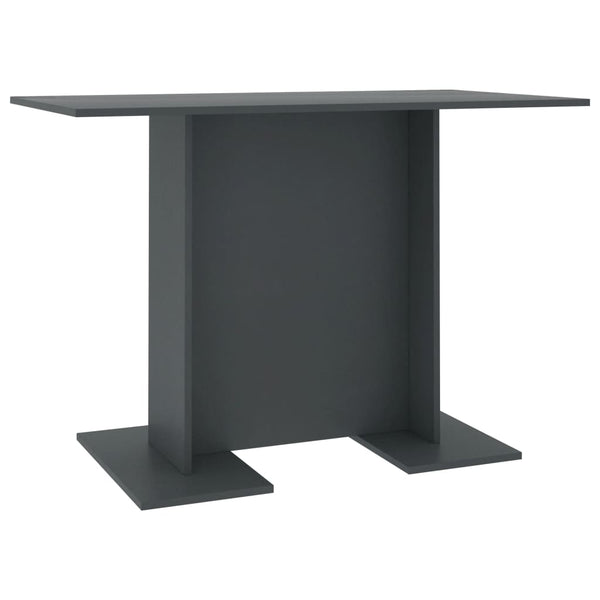 Grauer Esstisch 110x60 cm