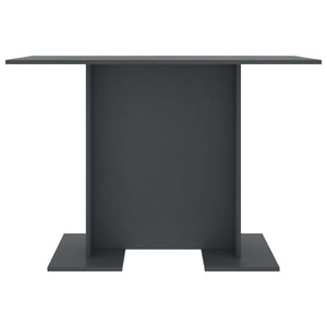 Grauer Esstisch 110x60 cm
