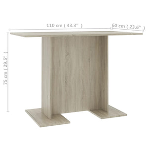 Esstisch Sonoma Eiche 110x60 cm