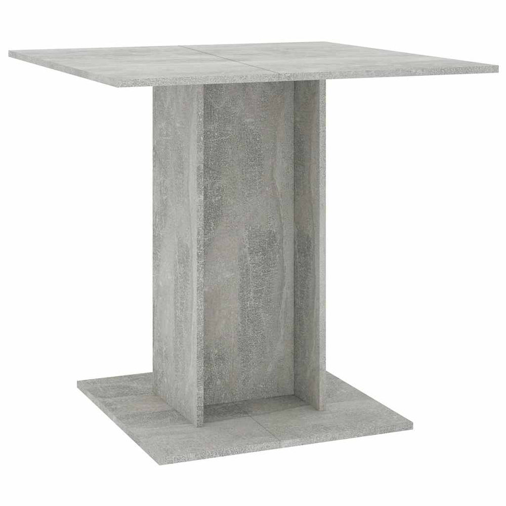 Esstisch Betongrau 80x80 cm