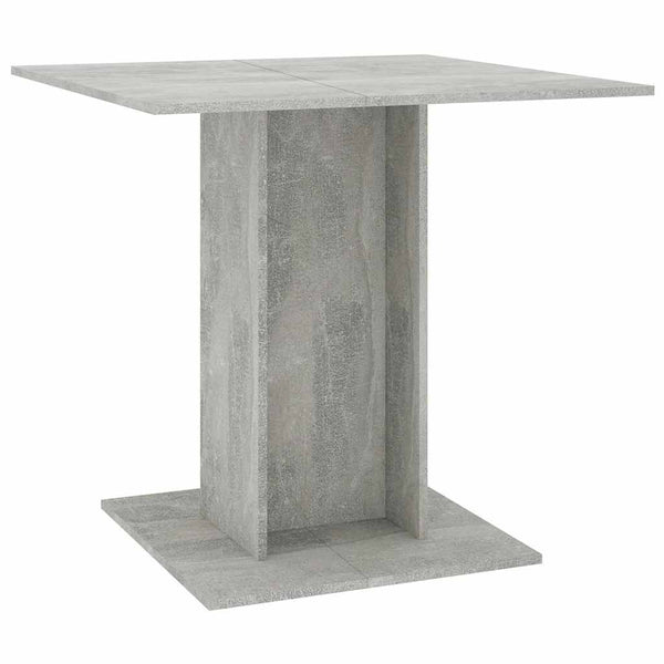 Esstisch Betongrau 80x80 cm