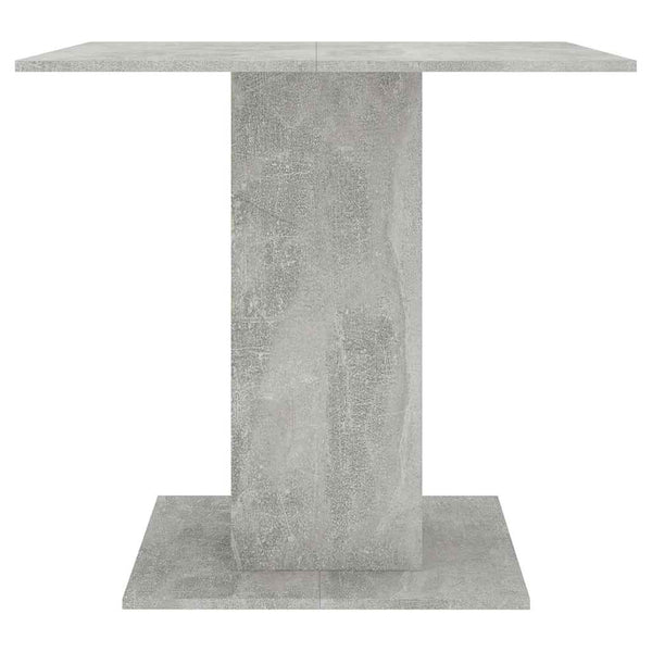 Esstisch Betongrau 80x80 cm