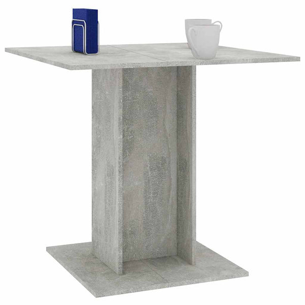 Esstisch Betongrau 80x80 cm