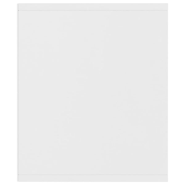 Weißes Bücherregal / TV-Schrank 143 cm
