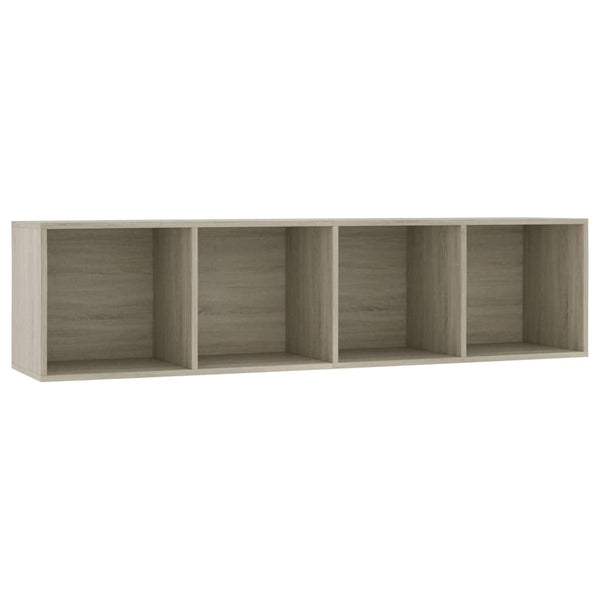Sonoma Eiche Bücherregal TV-Schrank 143cm