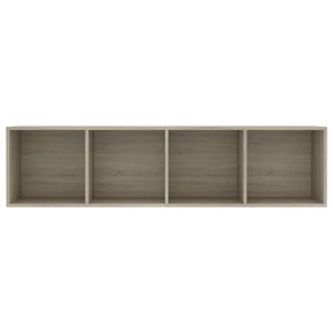 Sonoma Eiche Bücherregal TV-Schrank 143cm