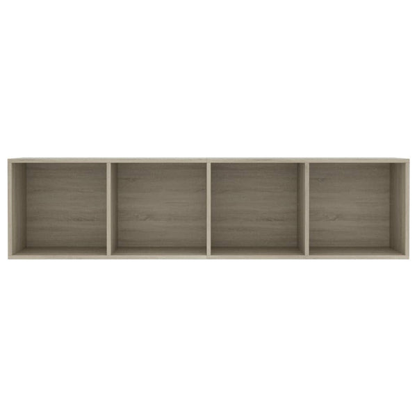 Sonoma Eiche Bücherregal TV-Schrank 143cm