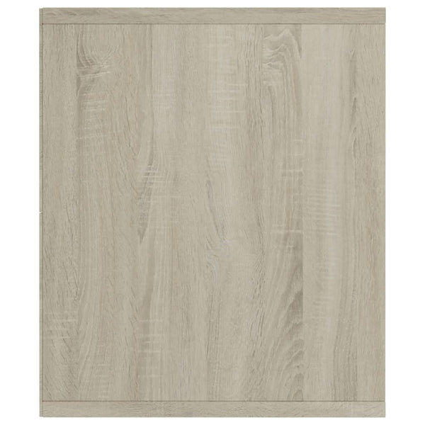 Sonoma Eiche Bücherregal TV-Schrank 143cm