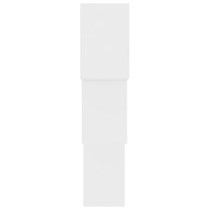 Weiße Würfel Wandregale, 68 cm