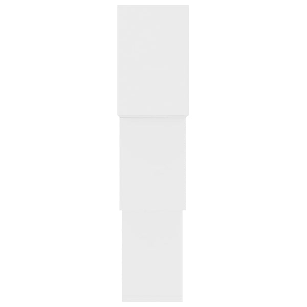 Weiße Würfel Wandregale, 68 cm