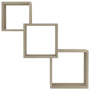 Cube Wandregal Sonoma Eiche 68x68 cm
