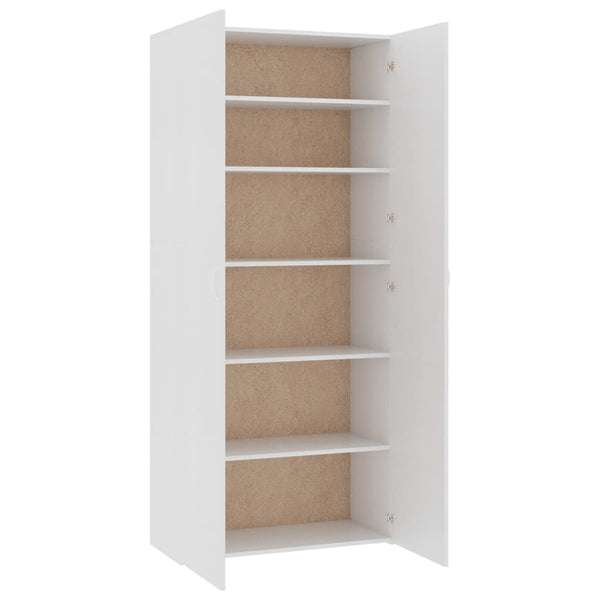 Weißer Schuhschrank 80 cm
