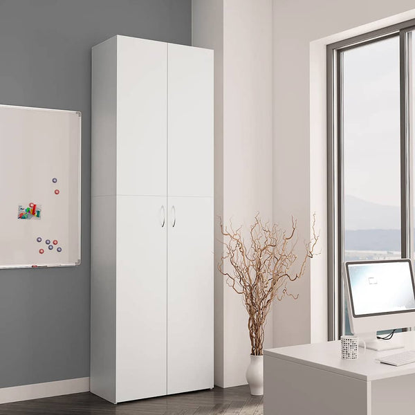 Weißer TV-Schrank 60x190 cm